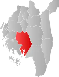 Localisation de Sarpsborg
