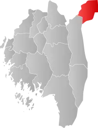 Localisation de Rømskog