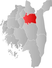 Localisation de Eidsberg