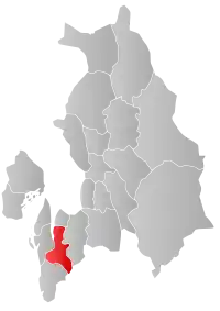 Localisation de Ås