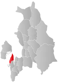 Localisation de Nesodden