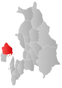 Localisation de Bærum