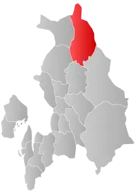 Localisation de Eidsvoll