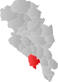 Localisation de Sør-Aurdal