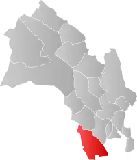 Localisation de Kongsberg