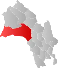 Localisation de Nore og Uvdal