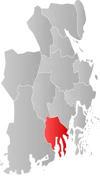 Localisation de Sandefjord