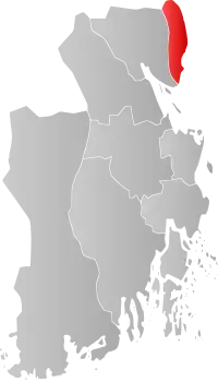 Localisation de Svelvik