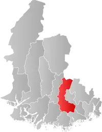 Localisation de Marnardal