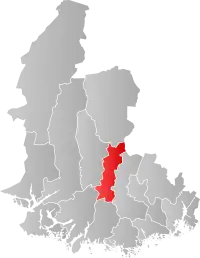 Localisation de Audnedal