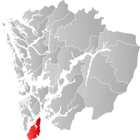 Localisation de Sveio