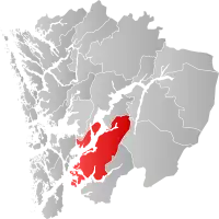 Localisation de Kvinnherad