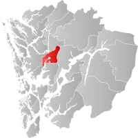 Localisation de Samnanger