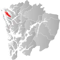 Localisation de Radøy