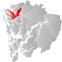 Localisation de Lindås