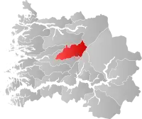 Localisation de Jølster