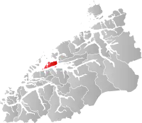 Localisation de Midsund
