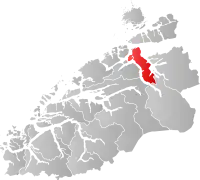 Localisation de Tingvoll