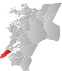 Localisation de Leksvik