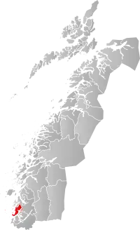 Localisation de Sømna