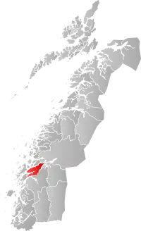 Localisation de Leirfjord