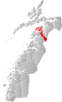 Localisation de Hamarøy