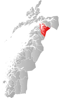 Localisation de Tysfjord