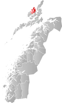 Localisation de Øksnes