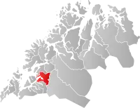 Localisation de Salangen