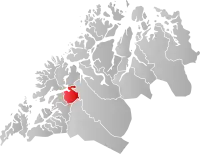 Localisation de Sørreisa