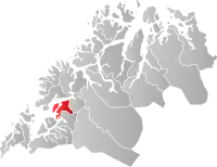 Localisation de Dyrøy
