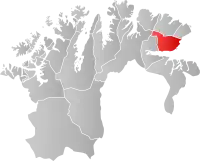 Localisation de Vadsø