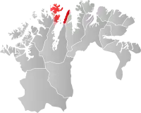 Localisation de Nordkapp