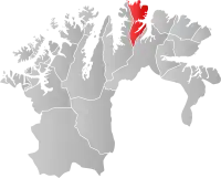 Localisation de Gamvik