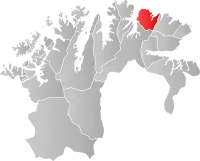 Localisation de Berlevåg