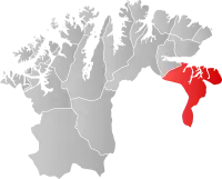 Localisation de Sør-Varanger