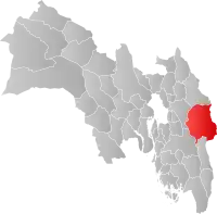 Localisation de Aurskog-Høland