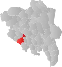 Localisation de Nord-Aurdal