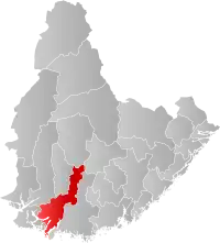 Localisation de Lyngdal