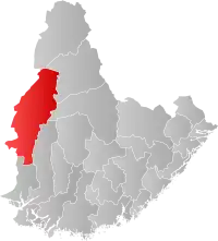 Localisation de Sirdal