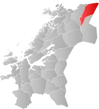 Localisation de Røyrvik