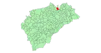 Localisation de Aldeanueva de la Serrezuela