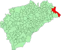 Localisation de Ayllón