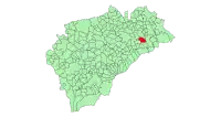 Localisation de Castillejo de Mesleón