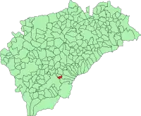 Localisation de San Cristóbal de Segovia