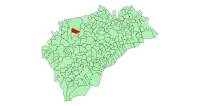 Localisation de Sanchonuño