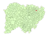 Localisation de Cabezabellosa de la Calzada