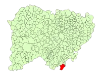 Localisation de Candelario