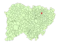 Localisation de Castellanos de Moriscos