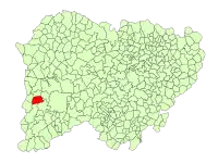 Localisation de Gallegos de Argañán